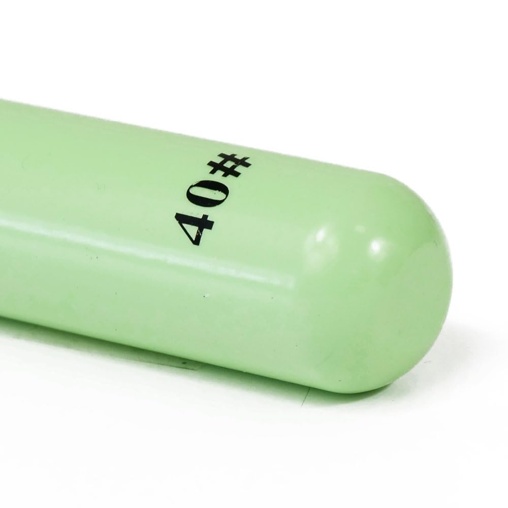 Okitsuri Honpo Fishing Tackle Glow-in-the-Dark Fishing Sinkers, Eco Version, Set of 5, Sizes 30, 40, 50, 60, 80, and 100 (Size 40)