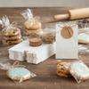 Refilling Kraft Paper Cookie Bag with Rope Tag Birthday Party Favors Box Food Packaging Bag  Gift