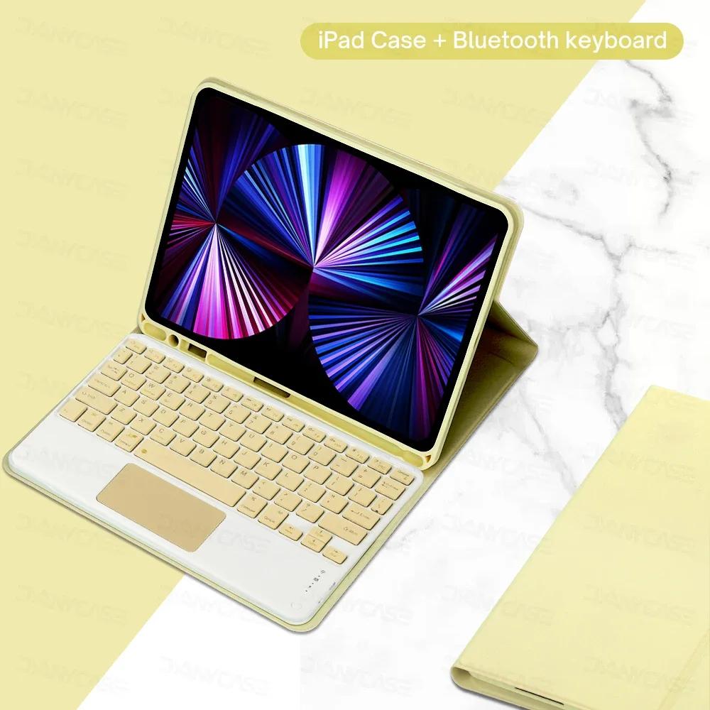 For IPad Keyboard with Case for New Ipad Air 11 M3 2025 Funda Separable Keyboard Cover
