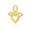 Perline Charm Oro Scintillante Pendenti Originali Europei Snake Fit Bracciale in Rame Collana Perline Per Gioielli Fai da Te Regalo Donna