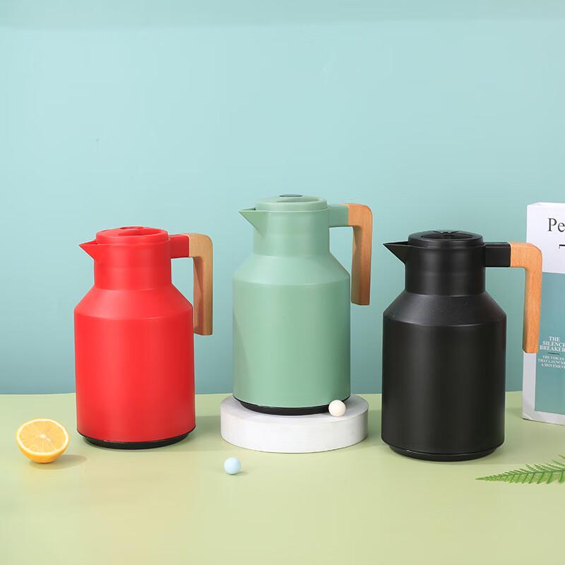 Nordic Style Smart Insulated Pot with Wood Handle
