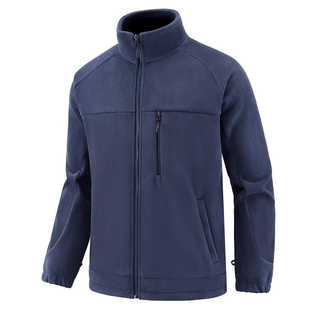 Men's Winter Outdoor Sports Cardigan Sweater Fleece Warm Jacket