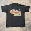 Led Zeppelin II Logo T-shirt Unisex Black Cotton T-shirt Size S-5XL
