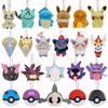 Mimikyu Gastly Bulbasaur Hisuian Zorua Kawaii Plush Toy School Bag Backpack Pendant Key Ring Small Doll Birthday Gift