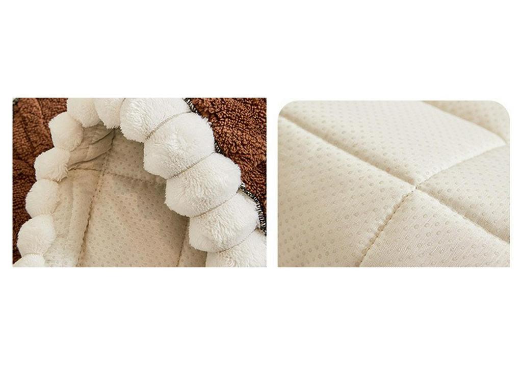 Thickened Non-Slip Plush Sofa Cushion - Autumn/Winter Design