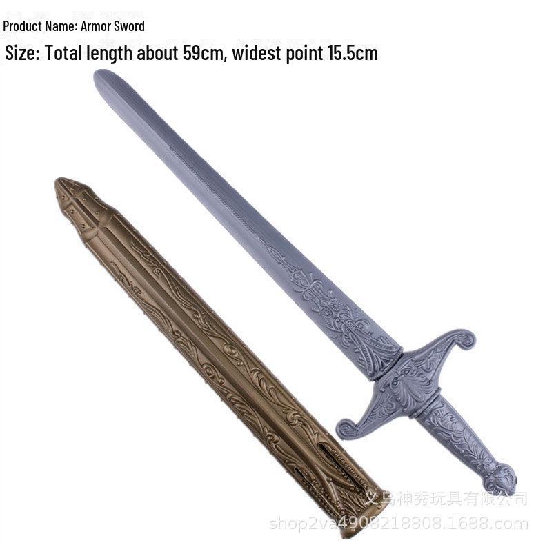 Набор пиратского реквизита на Хэллоуин: Пластиковый нож, крюк, карибский пистолет, меч Зорро и маска