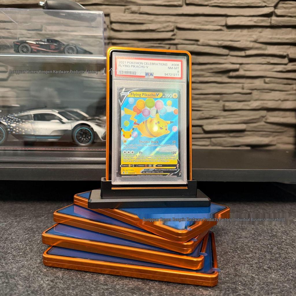 Funda de Tarjeta Personalizable para Cartas Pokemon Estrellas y Holográficas Calificadas PSA/BGS