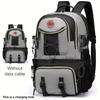 New High-value Leisure Backpack, Large Capacity Travel Mountaineering Bag, Zipper Closure, Oxford Cloth Backpacks
