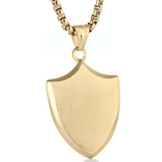 Edelstahl Monster Drachenklaue Anhänger Halskette mit Vajra Edelstein – Titanstahl Herrenschmuck, Europäischer & Amerikanischer Stil.