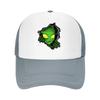pc ATHACER Alien Theme Baseball Cap  Retro washed black  suitable for outdoor fashion Unisex and Women Halloween headwear