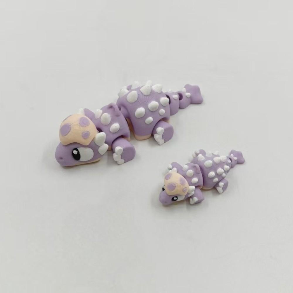 Cute Design Dinosaur Figure 3D Printed Desktop Figure New Dinosaur Mini Statue  Home Decoration