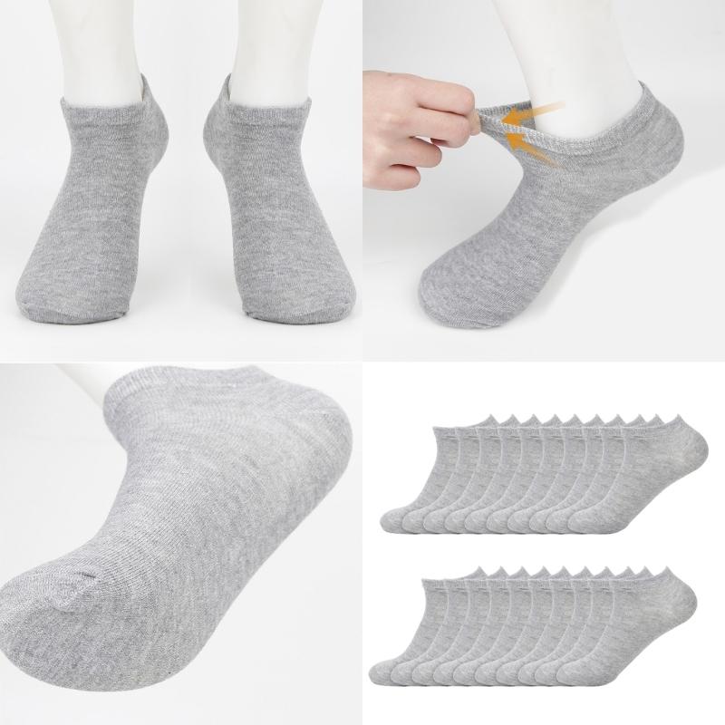 No Show Socks Men,Invisible Low Cut Ankle Socks Casual Short Socks Business Ankle Socks Invisible Flat Boat Socks Gifts