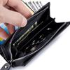 Menwallet short wallet small zipper new men's vertical business wallet wholesale