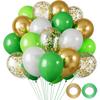 12-Inch Sequin Metallic Latex Balloons, 30pcs - Perfect for Birthday Party Decorations