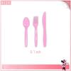 62 Psc For Minnie Birthday Party Supplies Set, Pink Theme, with Banner, Plates, Cups, Utensils, Napkins, Tablecloth