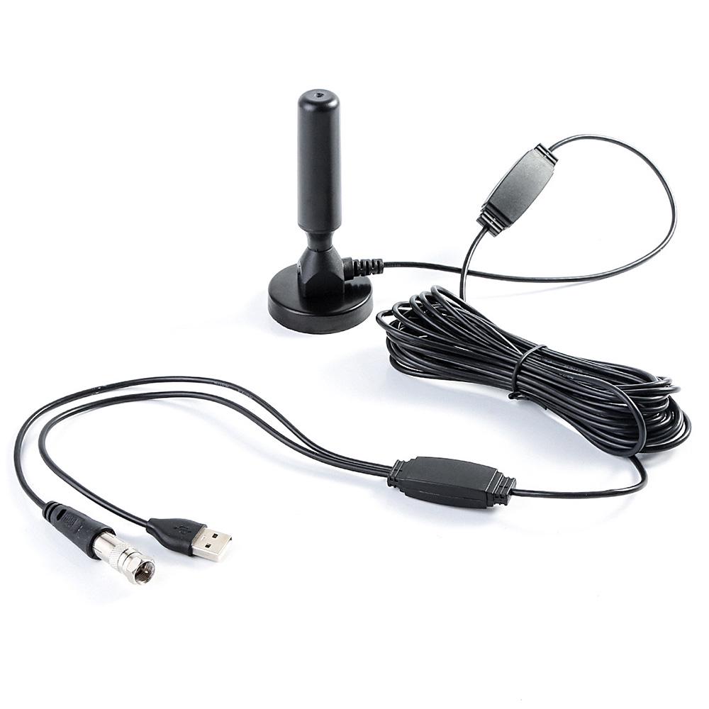 Buy Digital Indoor HD TV HDTV DTV VHF UHF PC NB Flat High Gain Antenna ...