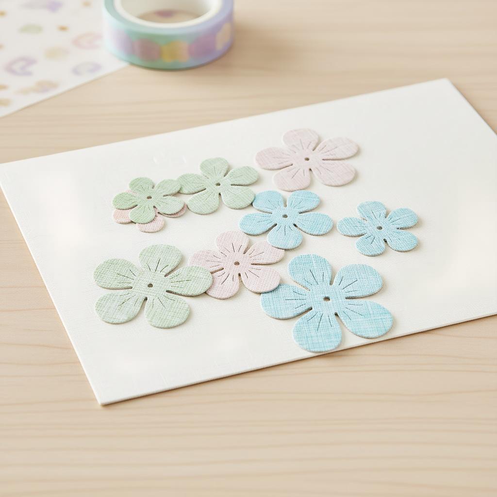 Flower Metal Cutting Dies Embossing Dies for Scrapbooking Photo Paper Cards Decoration Craft