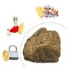 Key Lock Box Faux Rock Key Holder for Outside Rust Resistant Branch Key Hider