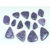 310Cts. Natural Lepidolite Fancy Shape Cabochon Loose Gemstone 14 Pcs Lot C-3443