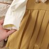 Children's Korean Style College Style JK Dress for Girls Fashionable and Stylish Early Autumn School Uniform Bow Dress