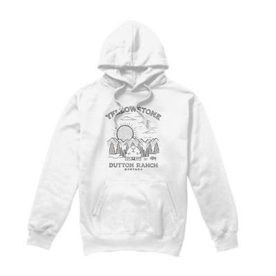 Yellowstone Herren Dutton Ranch Sonnenaufgang Hoodie