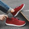 2026 Outdoor Spring and Autumn Large Size Medium Tube Flying Weaving Lightweight Wide Head Shoes Socks Shoes Non-slip Men's Casual Shoes