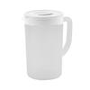 Plastic Pitcher with Lid Large Capacity High Temperature Resistant Cold Water Jug for Juice Tea