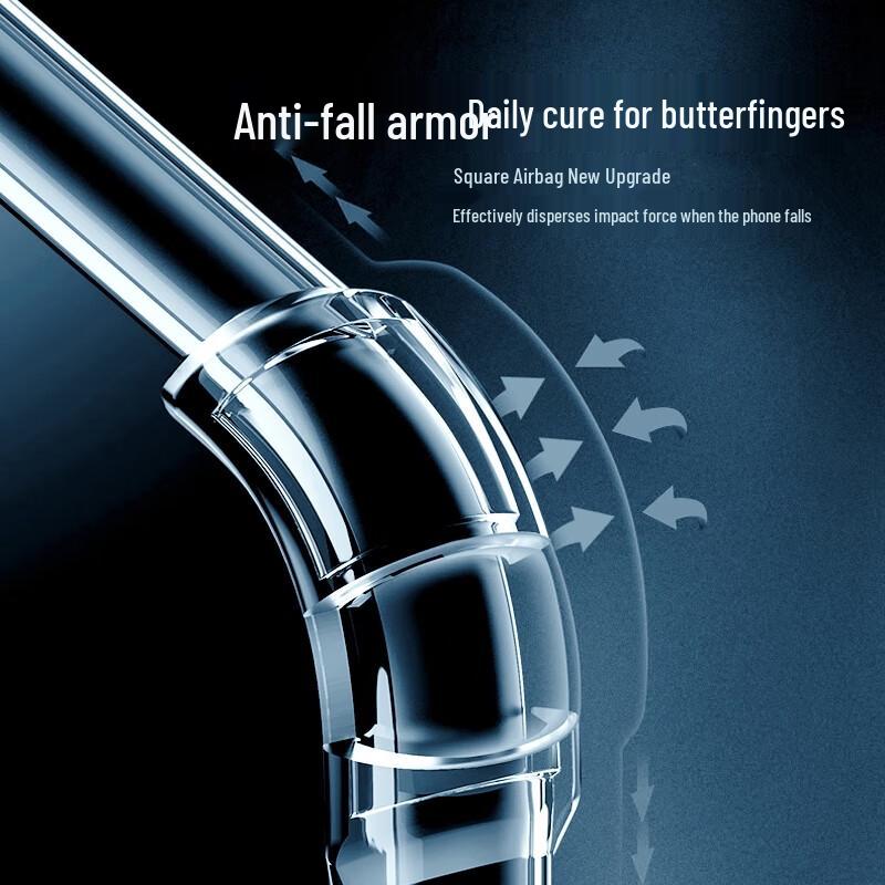 Xiaomi Airbag Transparent Soft Anti-Drop Phone Case