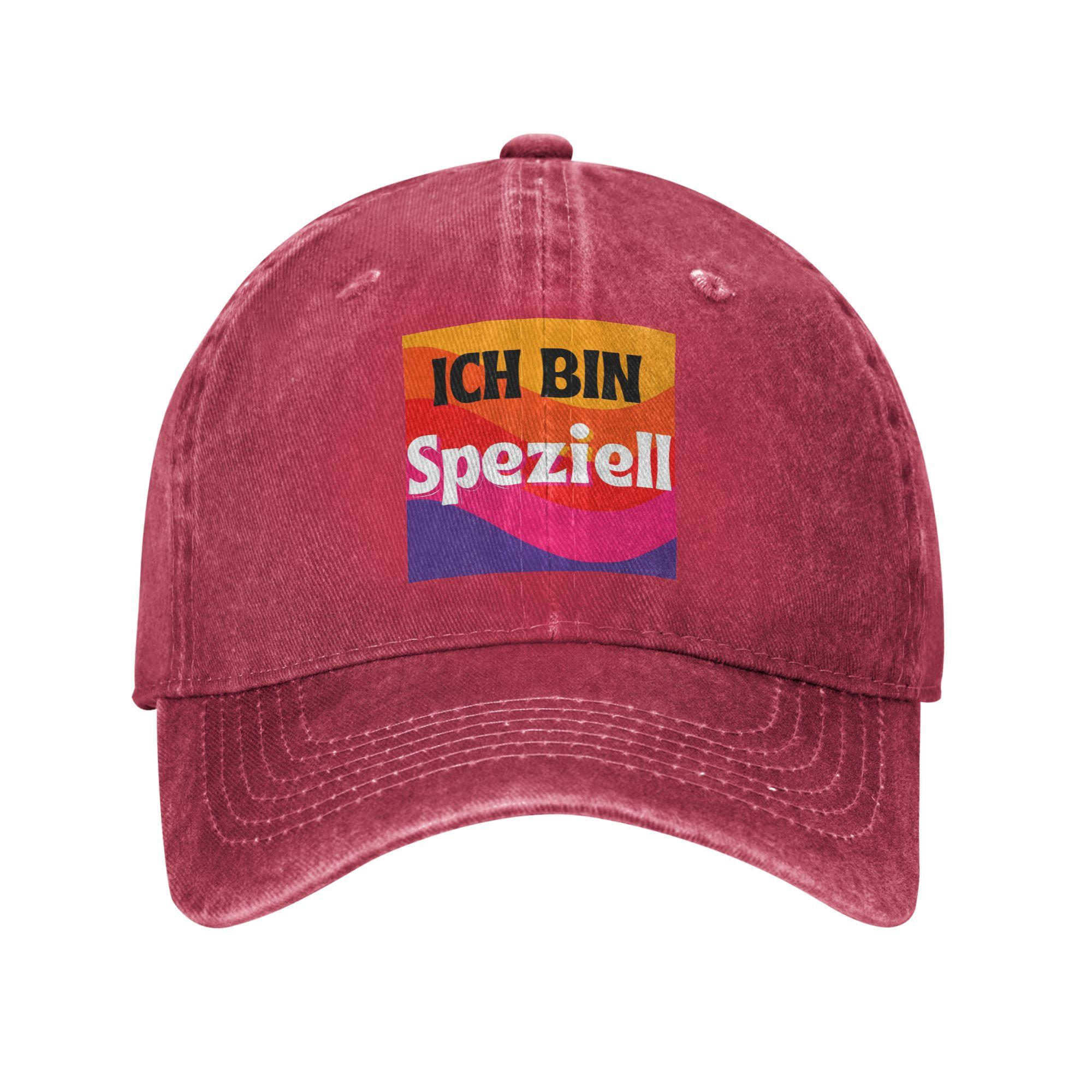 

Paulaner Spezi Logo Baseball Caps Fashion Denim Hats Outdoor Adjustable Casquette Sports Baseball Cowboy Hat for Unisex Women One Size