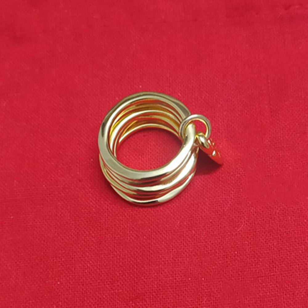 2026 New Best-selling Niche Design Six Ring Ring Ring Suitable As a Jewelry Gift for Couples