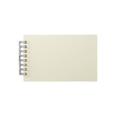 LIHIT LAB Open Ring Memo L 50 Sheets of Pack of Notebook, Size, 8-hole, Paper, Ivory, 10, N2670-16_10