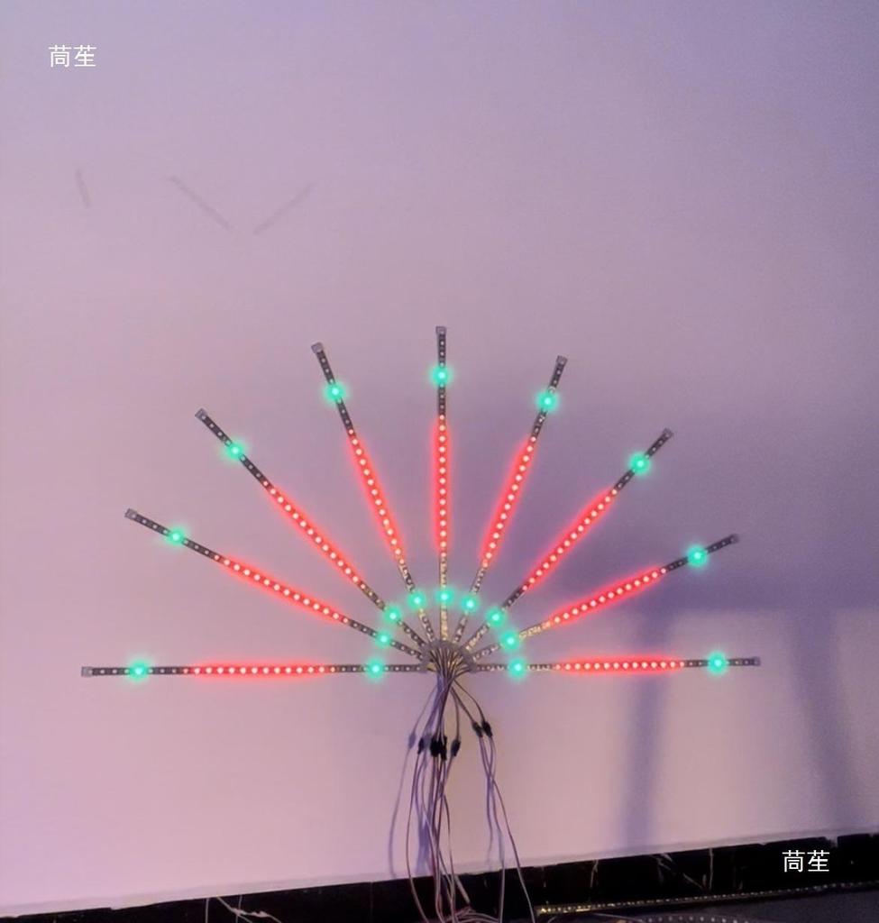 Voice-Activated LED Music Rhythm Light Strip for Car and Home