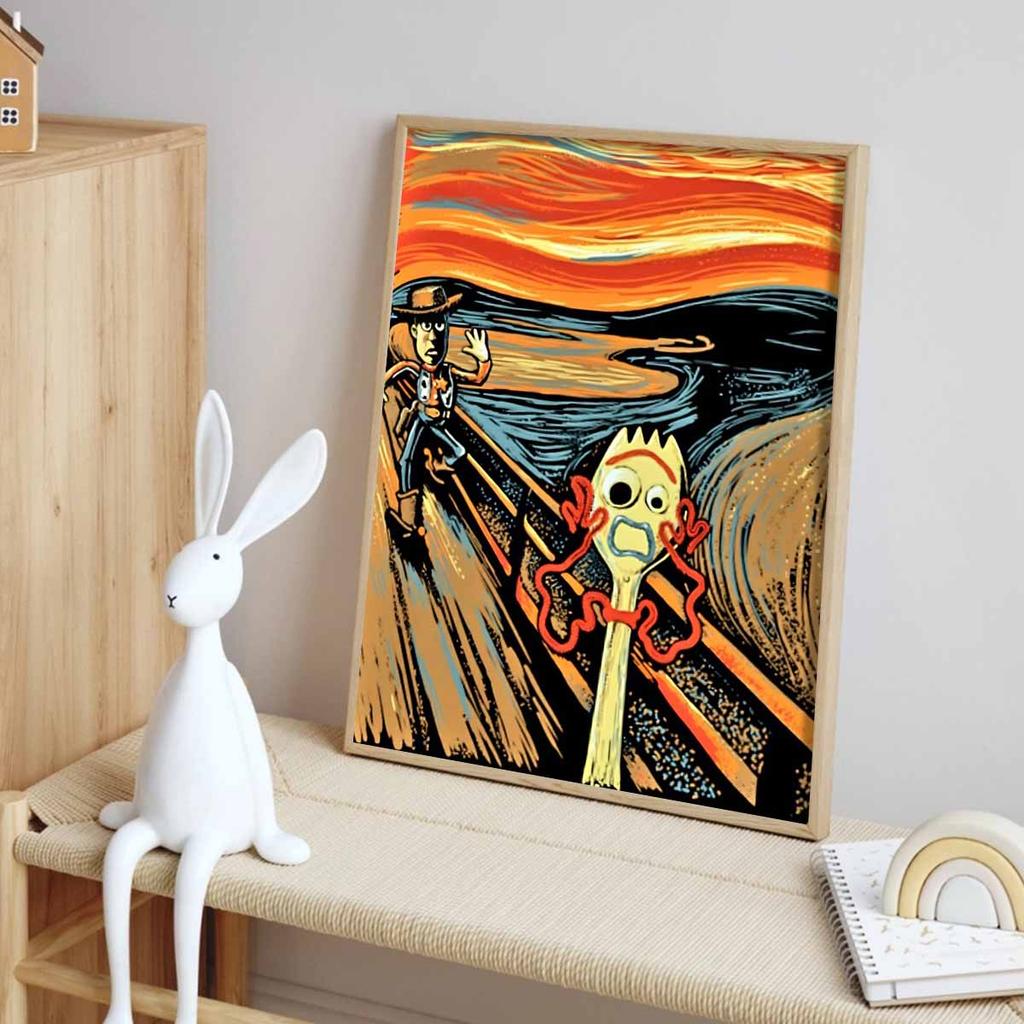 5D Diy Diamond Painting The Scream Full Drill Rhinestones Mosaic Embroidery Handmade Products Home Decor Gift