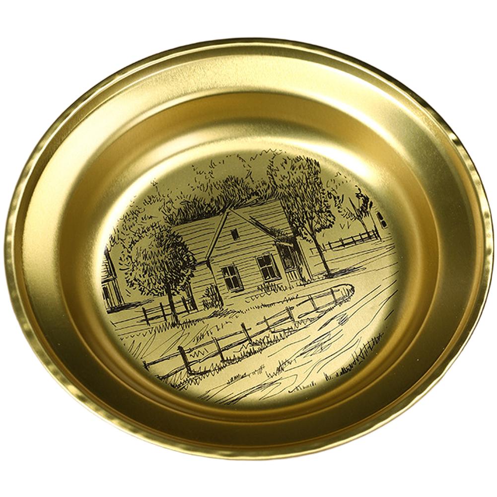 Dinner Plate FOR AMERICAN Classic Design Iron Fruit Dessert Snacks Plate Home Party Gatherings Stackable Storage Serving Plate