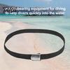 Professional Adjustable Diving Weight Belt with Buckle for Snorkeling
