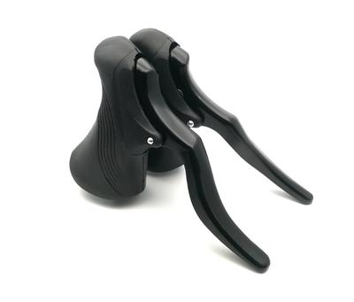 YOGOGO Aluminum Alloy Universal Road Bike Brake Levers Bike (Road Black)