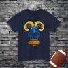 Los Angeles Football T-Shirt | LA Football Fan Geschenk | Vintage LA Sportbekleidung T-Shirt | Unisex Spieltag Shirt | Kalifornien Football Pullover