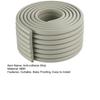 2Pcs 400x8CM Anti-Collision Foam Safety Strip Cuttable Self-Adhesive 0.8CM Extra Thick Baby Proofing Furniture
