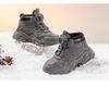 Babu Dou Kids' Velvet-Lined Warm Boots for Boys & Girls - Autumn/Winter 2025 Martin Style