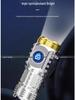 Hot-Selling Rechargeable Three-Eye LED Flashlight: Super Bright, Long-Range, Portable for Outdoor and Night Riding.