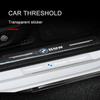 4Stk. Auto Einstiegsleisten Schutz Transparent Dekoratives Abzeichen 3D Aufkleber Für BMW E46 E39 E90 E60 E36 F30 F10 E34 E30 F20 E92 M3 M4 M5