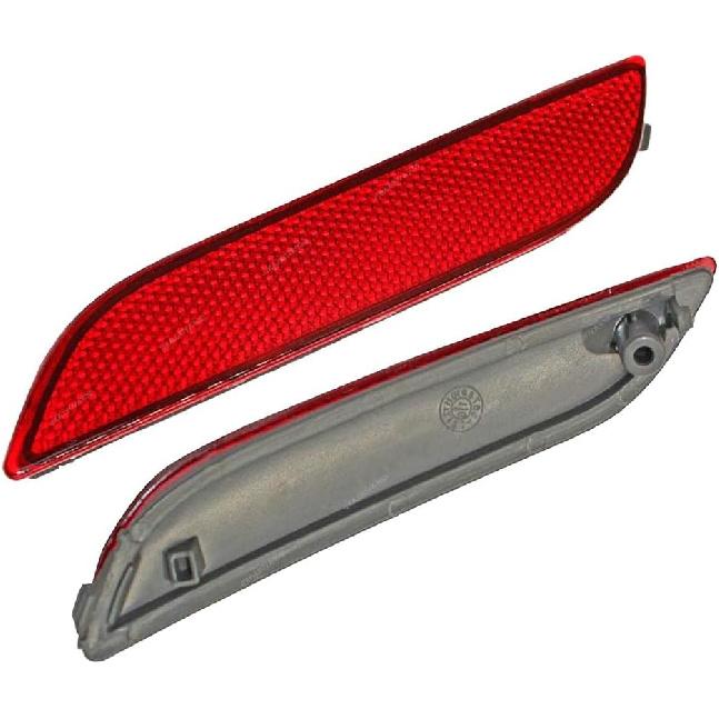 Car Rear Bumper Reflector, Brake Light Marker, Compatible with Toyota Camry 2018-2021, 81920-06060/81920-33020/ To1184110, 81910-06070/81910-33030/