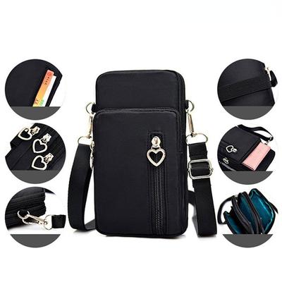 1PC Fashion Men and Women Sports Square Bag Mini Cell Phone Pouch Crossbody Shoulder Bags Arm Bag