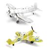 1/48 WWII Fighter Model AirForce P-40 Tomahawk Military Flying Tigers Warplane P51 MUSTANG F4U BF109 Fighter Model Puzzle Toys