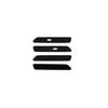 For Kia EV5 2024 2025 LHD/RHD 4PCS Carbon Fiber /Black External Door Handle Cover Trim External Accessories