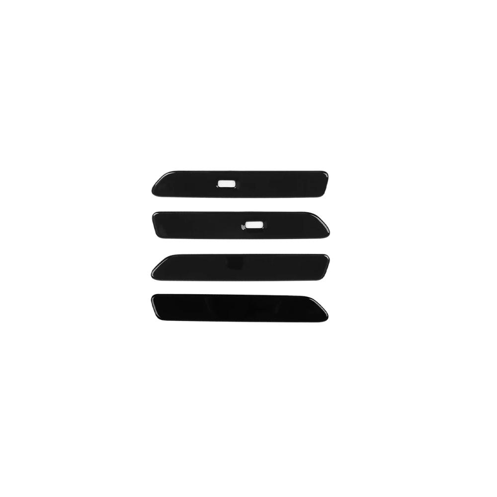 

For Kia EV5 2026 2026 4PCS Carbon Fiber External Door Handle Cover Trim External Accessories LHD/RHD