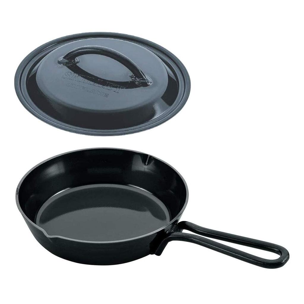 UNIFLAME Bratpfanne 7 Zoll echtes Aufbewahrungset Ledergriffset 661123 <7 Zoll> + + 3-teilig (661024 + + 661390)