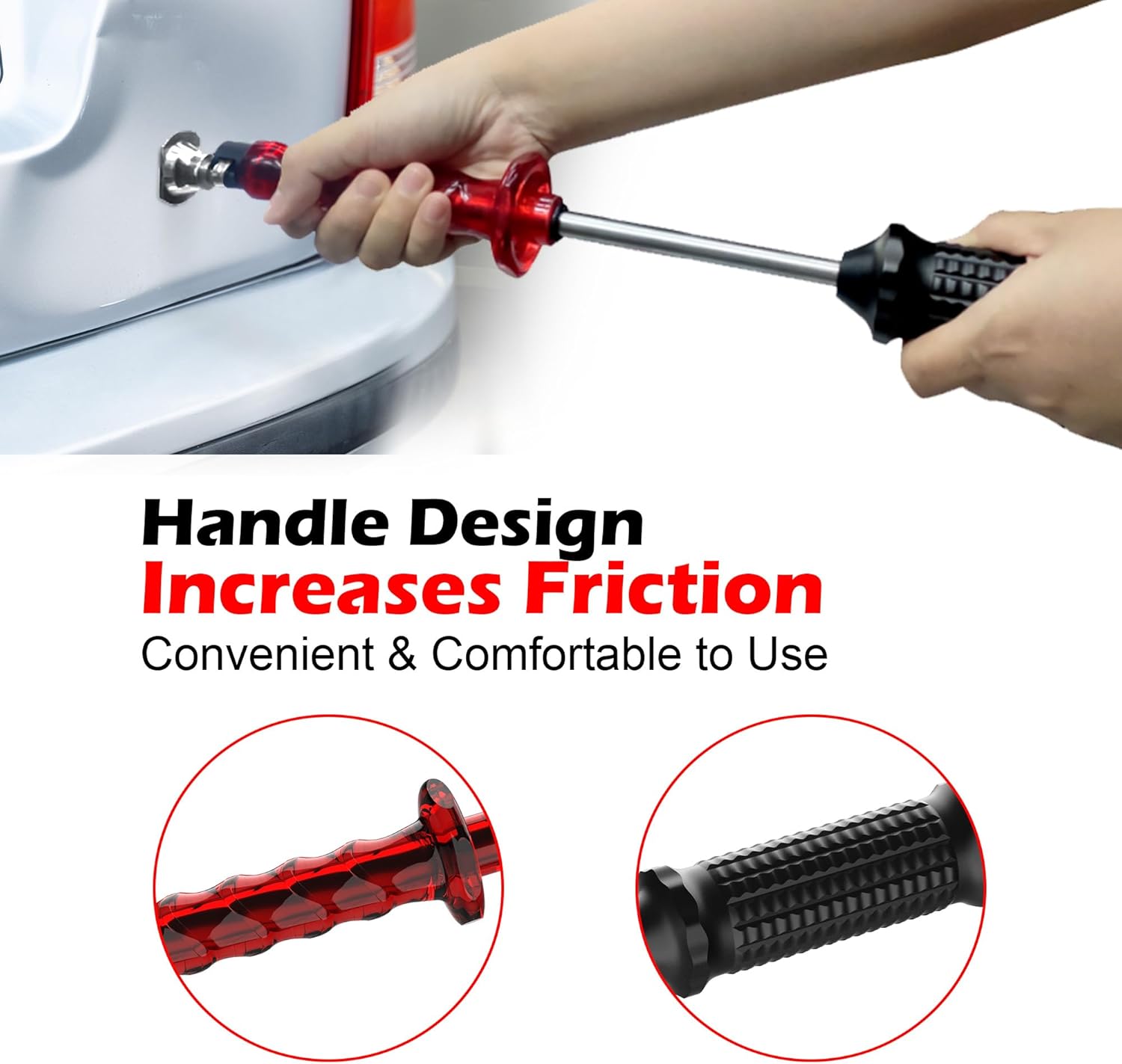 

PDR Kits, Slide Hammer Puller with 3 Tabs, Cold Glue for Metal Car Body Dent Repair United States
