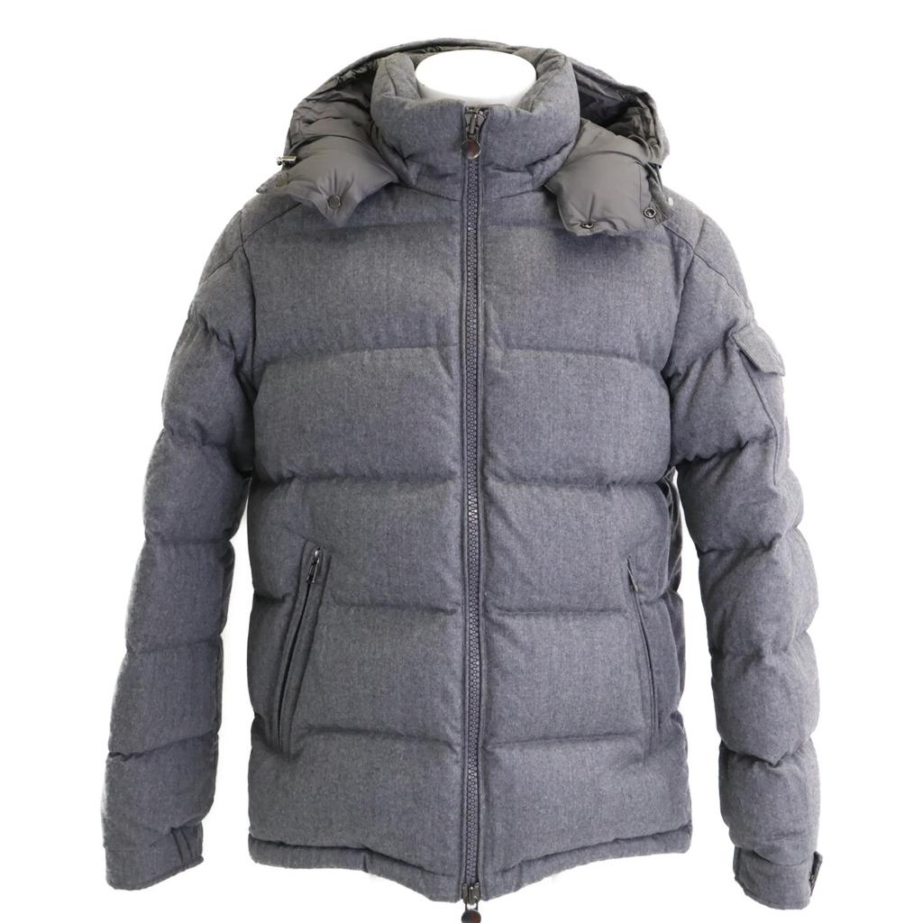 Moncler Excellent Condition, Genuine Domestically Produced, 2019 Grey Montgenevre Hoodie Down Jacket Jacket 4 grayUsed