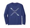 XRP Coin Ripple Cryptocurrency Wallet HODLer To The Moon Long Sleeve T-Shirt